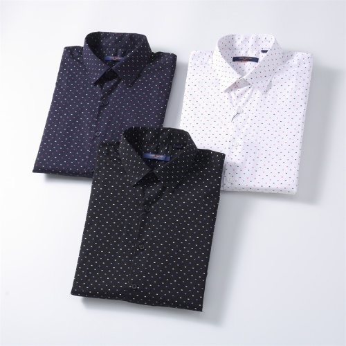 Replica Louis Vuitton LV Shirts Long Sleeved For Men #1254052 $40.00 USD for Wholesale