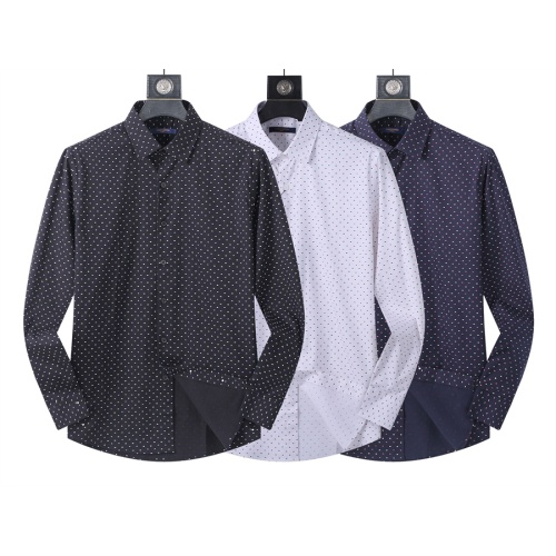 Replica Louis Vuitton LV Shirts Long Sleeved For Men #1254053 $40.00 USD for Wholesale