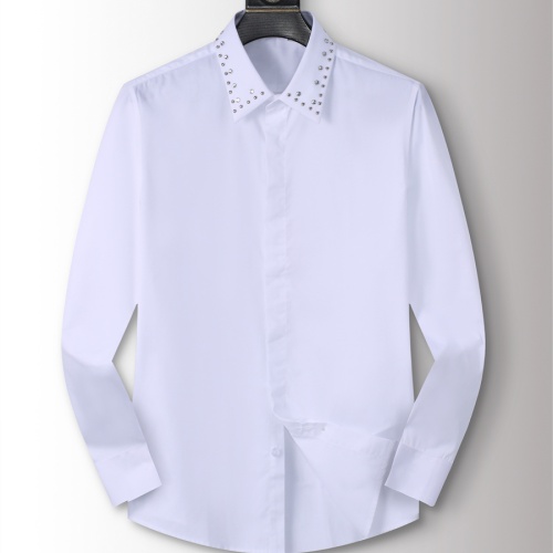 Wholesale Valentino Shirts Long Sleeved For Men #1254057 $48.00 USD, Wholesale Quality Replica Valentino Shirts