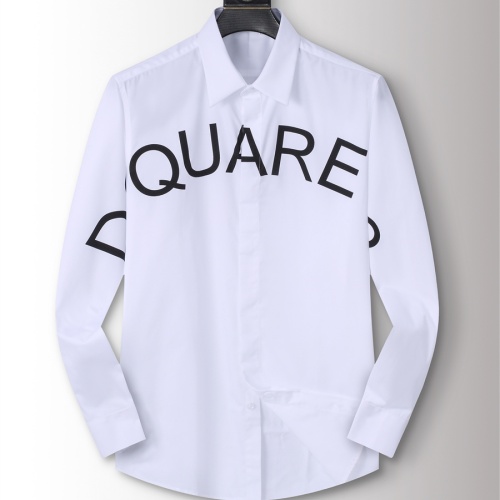 Wholesale Dsquared Shirts Long Sleeved For Men #1254061 $48.00 USD, Wholesale Quality Replica Dsquared Shirts