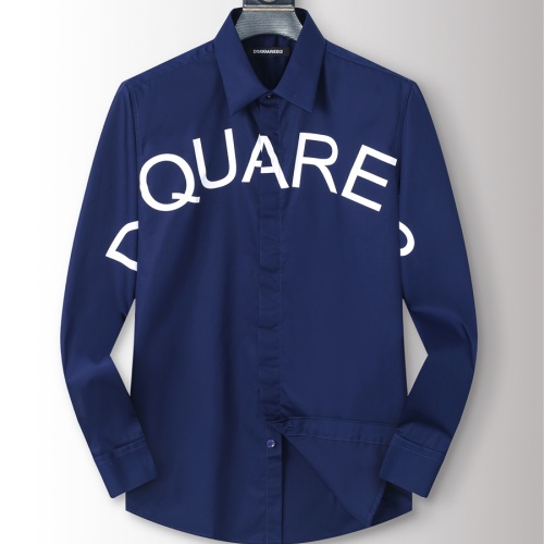 Wholesale Dsquared Shirts Long Sleeved For Men #1254062 $48.00 USD, Wholesale Quality Replica Dsquared Shirts