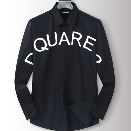 Wholesale Dsquared Shirts Long Sleeved For Men #1254063 $48.00 USD, Wholesale Quality Replica Dsquared Shirts