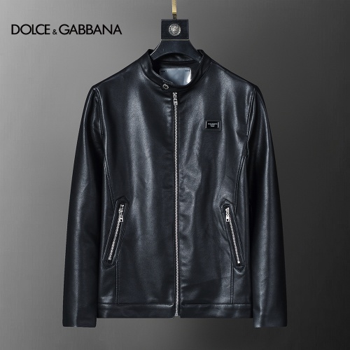 Wholesale Dolce &amp; Gabbana D&amp;G Jackets Long Sleeved For Men #1254066 $85.00 USD, Wholesale Quality Replica Dolce &amp; Gabbana D&amp;G Jackets