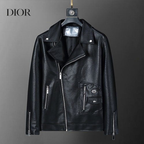 Wholesale Christian Dior Jackets Long Sleeved For Men #1254074 $92.00 USD, Wholesale Quality Replica Christian Dior Jackets