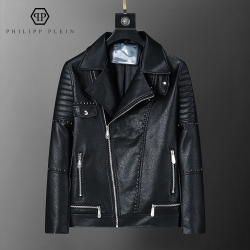 Wholesale Philipp Plein PP Down Jackets Long Sleeved For Men #1254078 $98.00 USD, Wholesale Quality Replica Philipp Plein PP Down Jackets