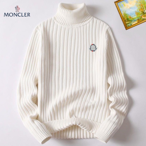 Wholesale Moncler Sweaters Long Sleeved For Men #1254105 $40.00 USD, Wholesale Quality Replica Moncler Sweaters