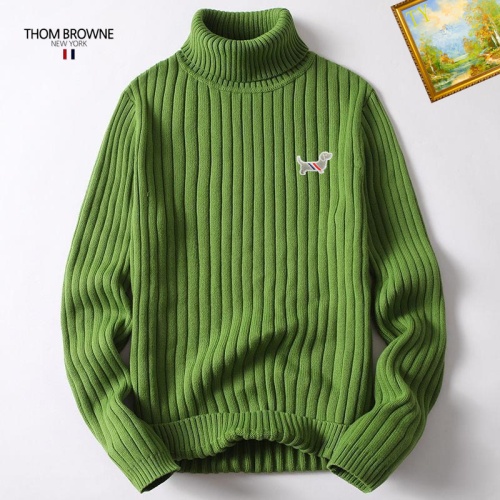 Wholesale Thom Browne TB Sweaters Long Sleeved For Men #1254112 $40.00 USD, Wholesale Quality Replica Thom Browne TB Sweaters