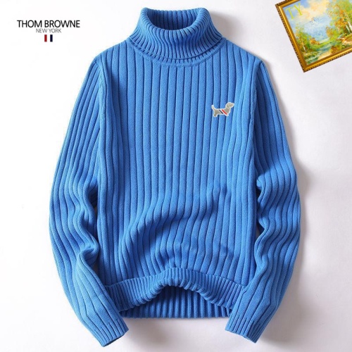 Wholesale Thom Browne TB Sweaters Long Sleeved For Men #1254113 $40.00 USD, Wholesale Quality Replica Thom Browne TB Sweaters