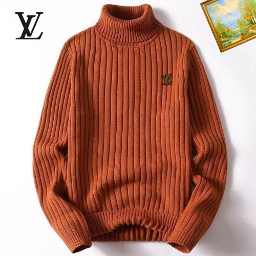 Wholesale Louis Vuitton LV Sweaters Long Sleeved For Men #1254129 $40.00 USD, Wholesale Quality Replica Louis Vuitton LV Sweaters