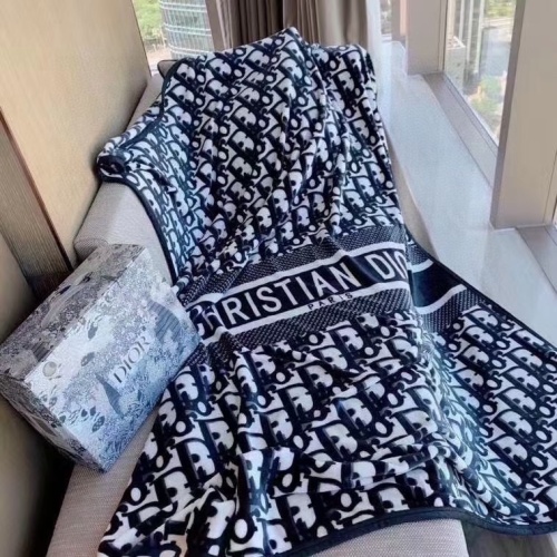 Replica Christian Dior Blanket #1254155 $40.00 USD for Wholesale