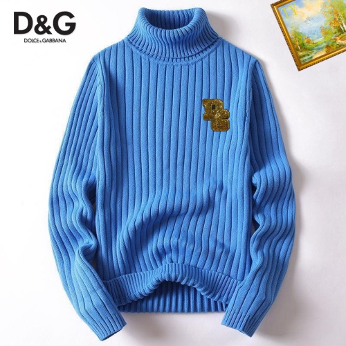 Wholesale Dolce &amp; Gabbana D&amp;G Sweaters Long Sleeved For Men #1254165 $40.00 USD, Wholesale Quality Replica Dolce &amp; Gabbana D&amp;G Sweaters