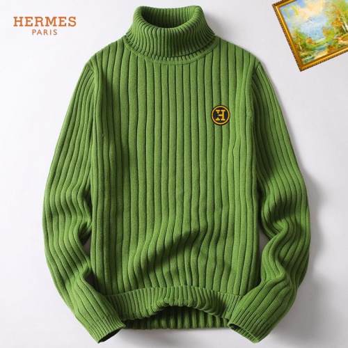 Wholesale Hermes Sweaters Long Sleeved For Men #1254169 $40.00 USD, Wholesale Quality Replica Hermes Sweaters