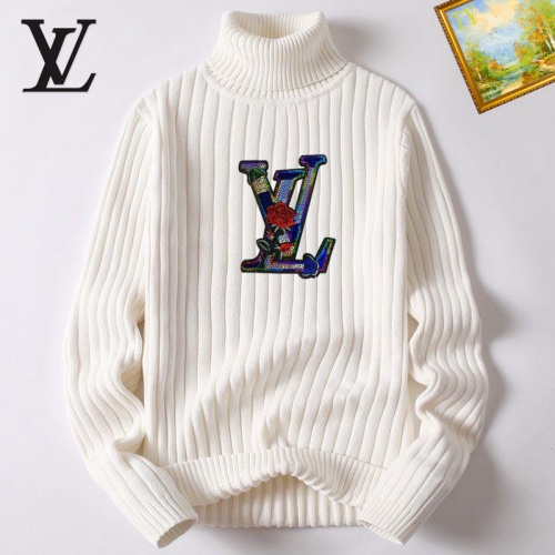 Wholesale Louis Vuitton LV Sweaters Long Sleeved For Men #1254197 $40.00 USD, Wholesale Quality Replica Louis Vuitton LV Sweaters