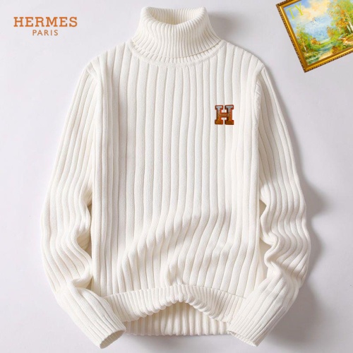 Wholesale Hermes Sweaters Long Sleeved For Men #1254202 $40.00 USD, Wholesale Quality Replica Hermes Sweaters