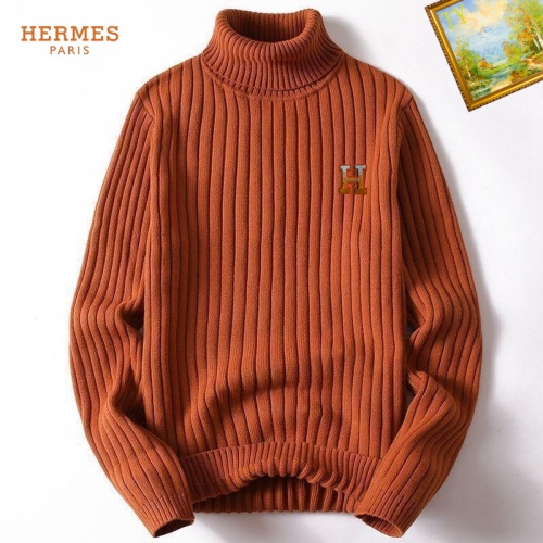 Wholesale Hermes Sweaters Long Sleeved For Men #1254206 $40.00 USD, Wholesale Quality Replica Hermes Sweaters