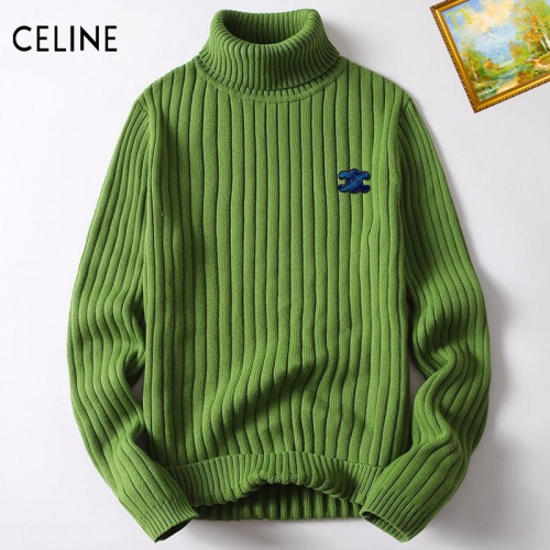 Wholesale Celine Sweaters Long Sleeved For Men #1254220 $40.00 USD, Wholesale Quality Replica Celine Sweaters