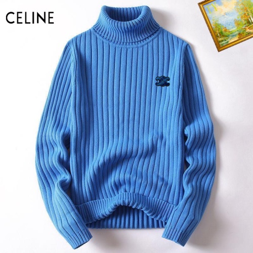 Wholesale Celine Sweaters Long Sleeved For Men #1254221 $40.00 USD, Wholesale Quality Replica Celine Sweaters