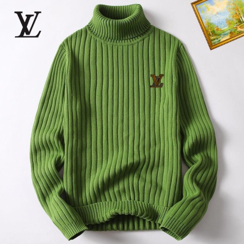 Wholesale Louis Vuitton LV Sweaters Long Sleeved For Men #1254224 $40.00 USD, Wholesale Quality Replica Louis Vuitton LV Sweaters