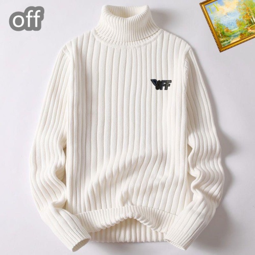 Wholesale Off-White Sweaters Long Sleeved For Men #1254232 $40.00 USD, Wholesale Quality Replica Off-White Sweaters