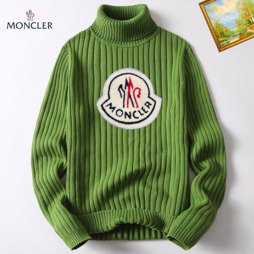 Wholesale Moncler Sweaters Long Sleeved For Men #1254255 $40.00 USD, Wholesale Quality Replica Moncler Sweaters