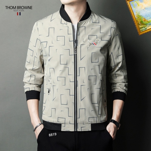 Wholesale Thom Browne Jackets Long Sleeved For Men #1254257 $60.00 USD, Wholesale Quality Replica Thom Browne Jackets