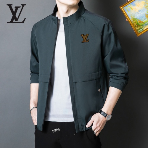 Wholesale Louis Vuitton LV Jackets Long Sleeved For Men #1254281 $60.00 USD, Wholesale Quality Replica Louis Vuitton LV Jackets