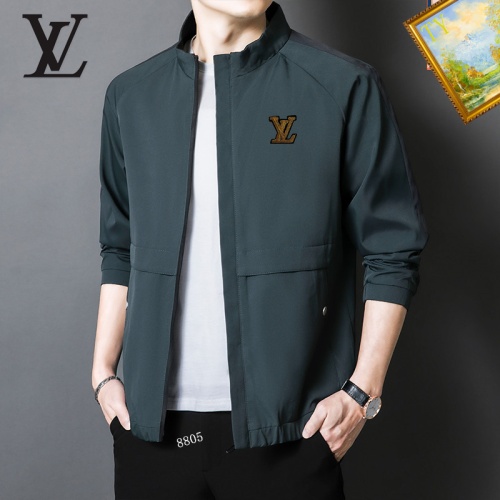 Replica Louis Vuitton LV Jackets Long Sleeved For Men #1254281 $60.00 USD for Wholesale