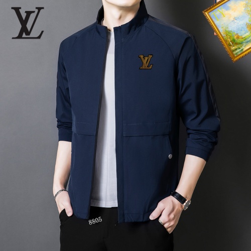 Wholesale Louis Vuitton LV Jackets Long Sleeved For Men #1254282 $60.00 USD, Wholesale Quality Replica Louis Vuitton LV Jackets