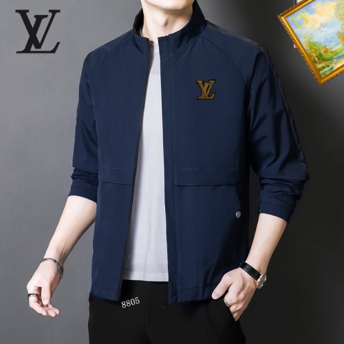 Replica Louis Vuitton LV Jackets Long Sleeved For Men #1254282 $60.00 USD for Wholesale