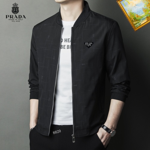 Wholesale Prada Jackets Long Sleeved For Men #1254303 $60.00 USD, Wholesale Quality Replica Prada Jackets