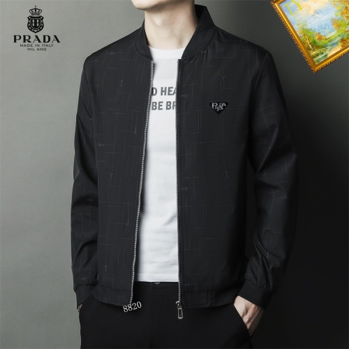 Replica Prada Jackets Long Sleeved For Men #1254321 $60.00 USD for Wholesale