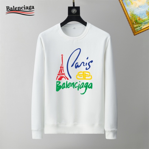 Wholesale Balenciaga Hoodies Long Sleeved For Men #1254330 $40.00 USD, Wholesale Quality Replica Balenciaga Hoodies