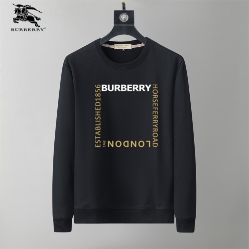 Wholesale Burberry Hoodies Long Sleeved For Men #1254333 $40.00 USD, Wholesale Quality Replica Burberry Hoodies