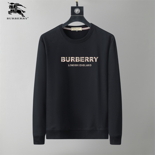 Wholesale Burberry Hoodies Long Sleeved For Men #1254335 $40.00 USD, Wholesale Quality Replica Burberry Hoodies