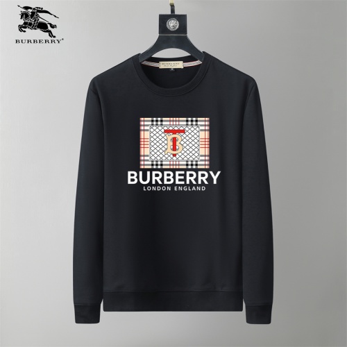 Wholesale Burberry Hoodies Long Sleeved For Men #1254343 $40.00 USD, Wholesale Quality Replica Burberry Hoodies