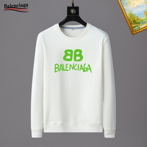 Wholesale Balenciaga Hoodies Long Sleeved For Men #1254344 $40.00 USD, Wholesale Quality Replica Balenciaga Hoodies