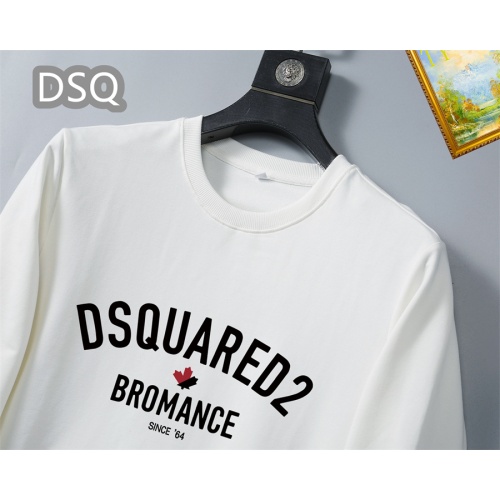 Replica Dsquared Hoodies Long Sleeved For Men #1254346 $40.00 USD for Wholesale