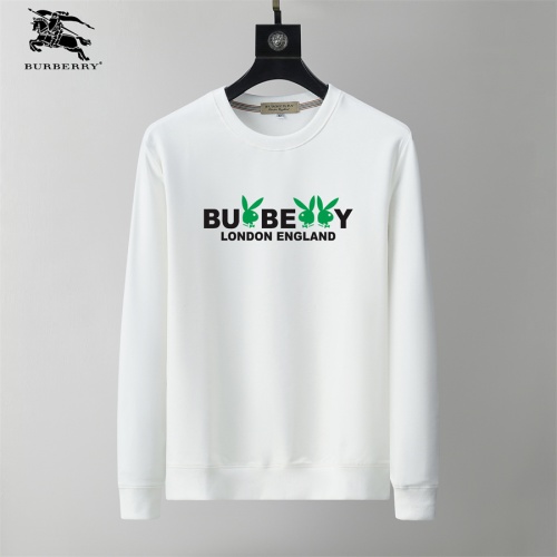 Wholesale Burberry Hoodies Long Sleeved For Men #1254360 $40.00 USD, Wholesale Quality Replica Burberry Hoodies