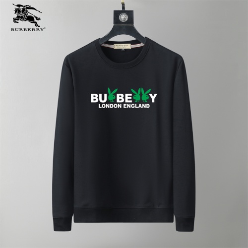 Wholesale Burberry Hoodies Long Sleeved For Men #1254361 $40.00 USD, Wholesale Quality Replica Burberry Hoodies