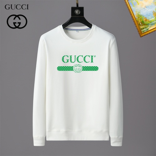 Wholesale Gucci Hoodies Long Sleeved For Men #1254372 $40.00 USD, Wholesale Quality Replica Gucci Hoodies