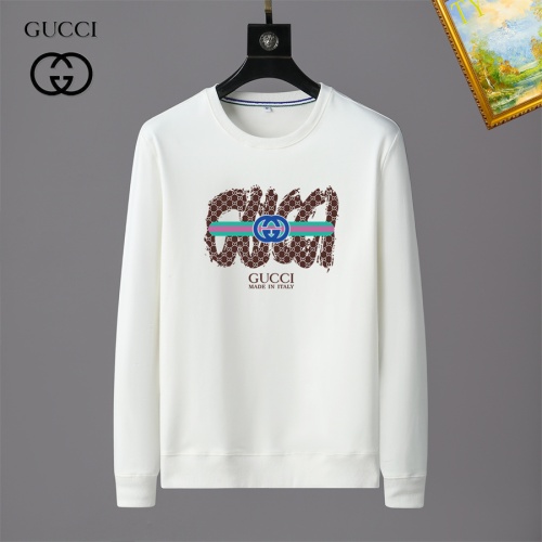 Wholesale Gucci Hoodies Long Sleeved For Men #1254378 $40.00 USD, Wholesale Quality Replica Gucci Hoodies