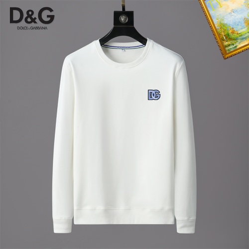 Wholesale Dolce &amp; Gabbana D&amp;G Hoodies Long Sleeved For Men #1254380 $40.00 USD, Wholesale Quality Replica Dolce &amp; Gabbana D&amp;G Hoodies