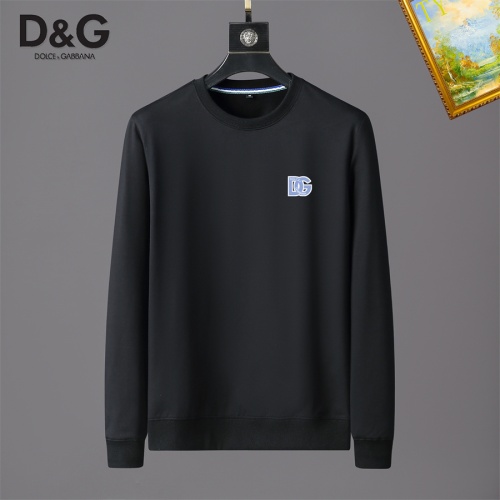 Wholesale Dolce &amp; Gabbana D&amp;G Hoodies Long Sleeved For Men #1254381 $40.00 USD, Wholesale Quality Replica Dolce &amp; Gabbana D&amp;G Hoodies