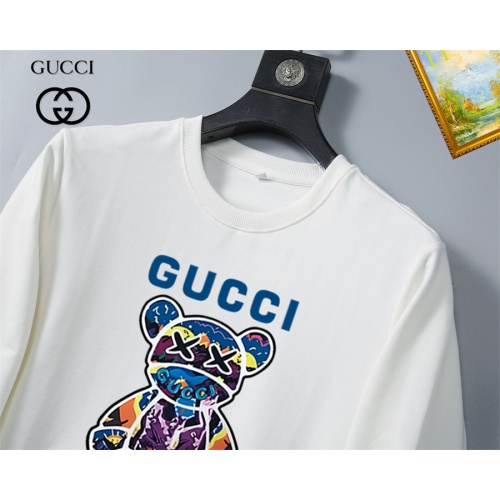 Replica Gucci Hoodies Long Sleeved For Men #1254386 $40.00 USD for Wholesale