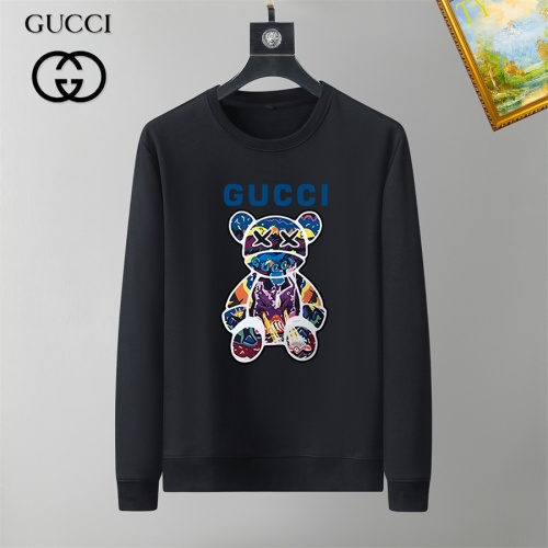 Wholesale Gucci Hoodies Long Sleeved For Men #1254387 $40.00 USD, Wholesale Quality Replica Gucci Hoodies