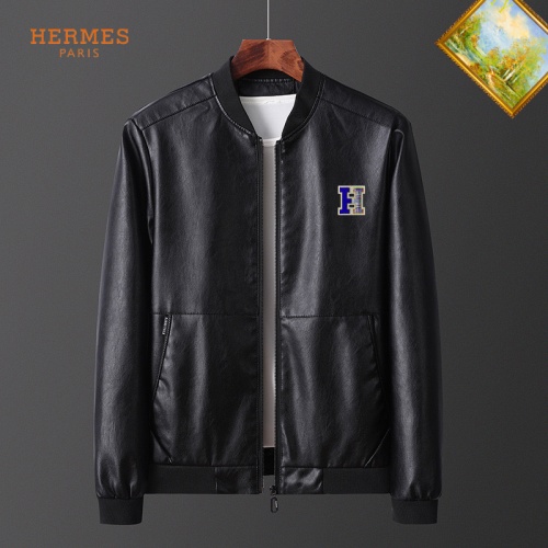 Wholesale Hermes Jackets Long Sleeved For Men #1254397 $60.00 USD, Wholesale Quality Replica Hermes Jackets