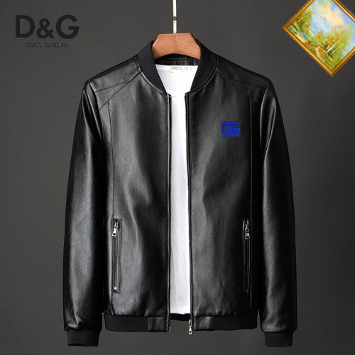 Wholesale Dolce &amp; Gabbana D&amp;G Jackets Long Sleeved For Men #1254410 $60.00 USD, Wholesale Quality Replica Dolce &amp; Gabbana D&amp;G Jackets