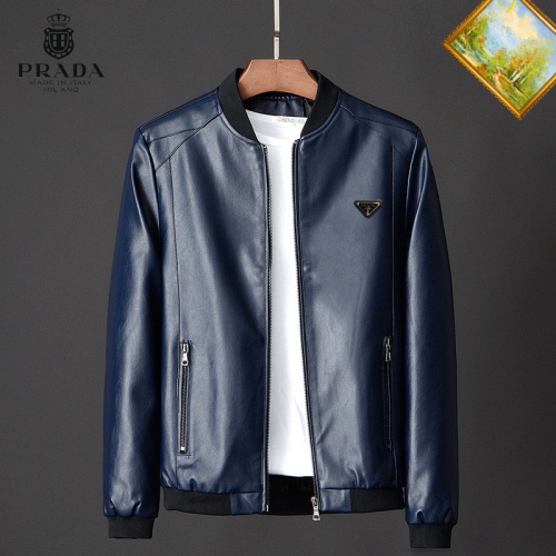 Wholesale Prada Jackets Long Sleeved For Men #1254465 $60.00 USD, Wholesale Quality Replica Prada Jackets