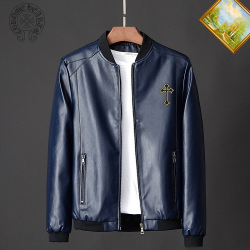 Wholesale Chrome Hearts Jackets Long Sleeved For Men #1254483 $60.00 USD, Wholesale Quality Replica Chrome Hearts Jackets