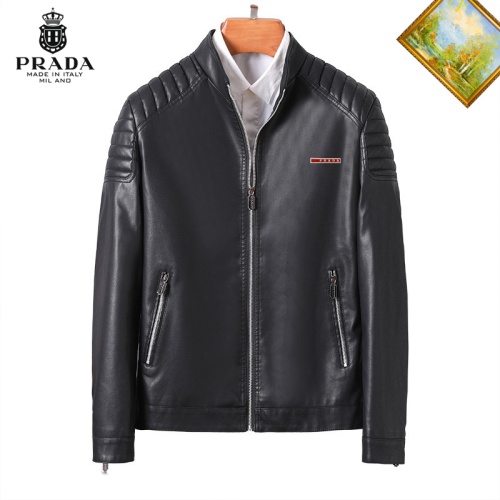 Wholesale Prada Jackets Long Sleeved For Men #1254496 $60.00 USD, Wholesale Quality Replica Prada Jackets